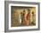 Girls Wearing Sari with Water Jars Walking in the Desert, Pushkar, Rajasthan, India-Keren Su-Framed Photographic Print