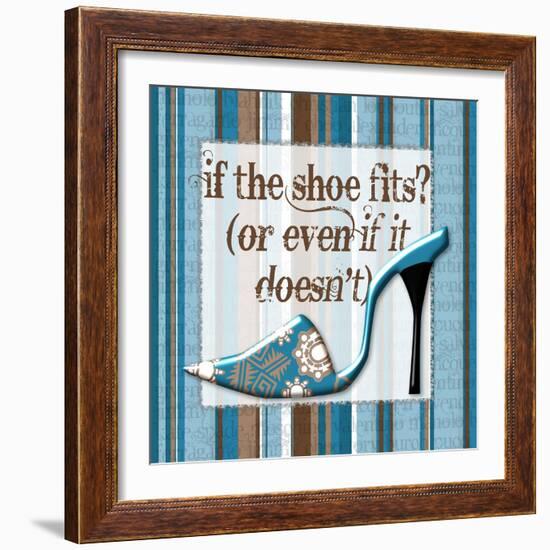 Girly Shoe II-Sylvia Murray-Framed Art Print