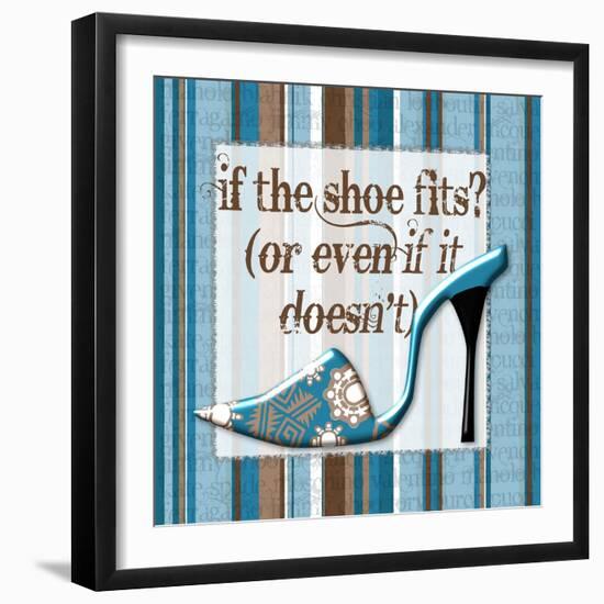 Girly Shoe II-Sylvia Murray-Framed Art Print