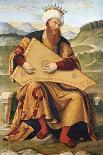 King David Playing a Psaltery-Girolamo Da Santa Croce-Premier Image Canvas