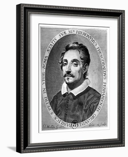 Girolamo Frescobaldi (1583 - 164) Was a Musician from Ferrara-Claude Mellan-Framed Giclee Print