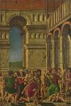 The Massacre of the Innocents with Herod, Ca 1510-1520-Girolamo Mocetto-Mounted Giclee Print
