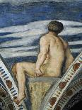 Male Nude, Detail of Frescoes-Girolamo Romanino-Giclee Print