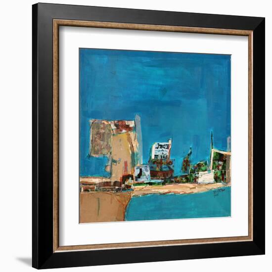 Gironde-Mohammed Jassim Al-Zubaidi-Framed Art Print