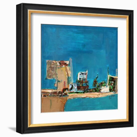 Gironde-Mohammed Jassim Al-Zubaidi-Framed Art Print