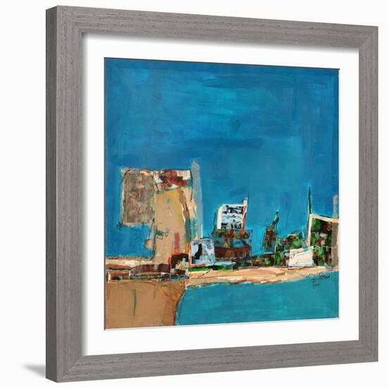 Gironde-Mohammed Jassim Al-Zubaidi-Framed Art Print