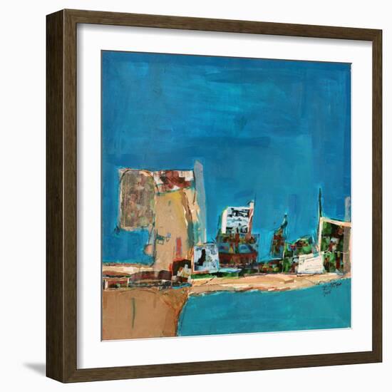 Gironde-Mohammed Jassim Al-Zubaidi-Framed Art Print