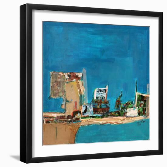 Gironde-Mohammed Jassim Al-Zubaidi-Framed Art Print