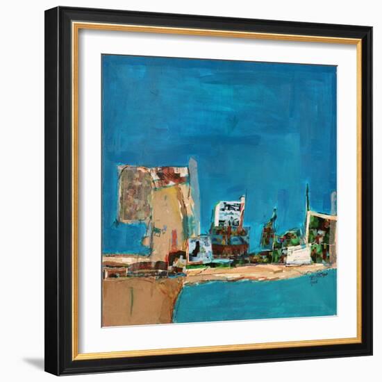 Gironde-Mohammed Jassim Al-Zubaidi-Framed Art Print