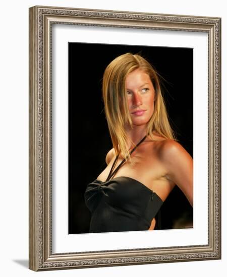 Gisele Bundchen-null-Framed Photo