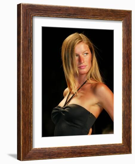 Gisele Bundchen-null-Framed Photo