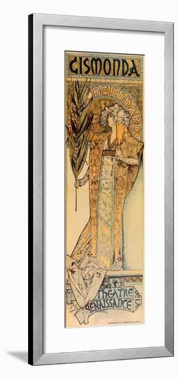 Gismonda-Alphonse Mucha-Framed Art Print