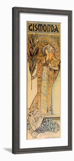 Gismonda-Alphonse Mucha-Framed Art Print