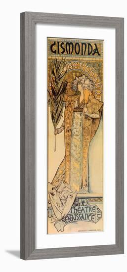 Gismonda-Alphonse Mucha-Framed Art Print