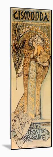 Gismonda-Alphonse Mucha-Mounted Art Print