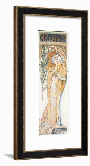 Gismonde-unknown Mucha-Framed Art Print