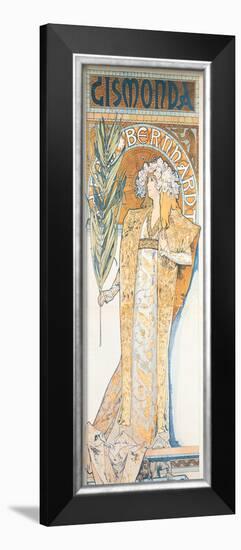 Gismonde-unknown Mucha-Framed Art Print