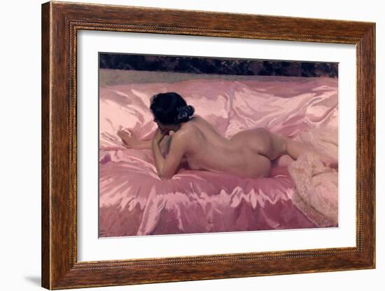 Gitana, Desnudo De Mujer, 1902-Joaquín Sorolla y Bastida-Framed Giclee Print