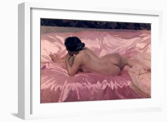 Gitana, Desnudo De Mujer, 1902-Joaquín Sorolla y Bastida-Framed Giclee Print