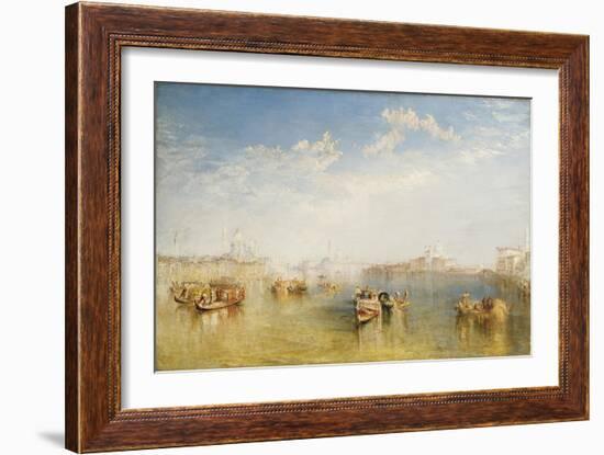 Giudecca, La Donna Della Salute and San Giorgio-J. M. W. Turner-Framed Giclee Print