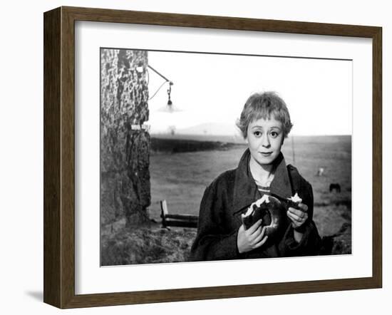 Giuletta Masina in 'La Strada', 1954-null-Framed Giclee Print