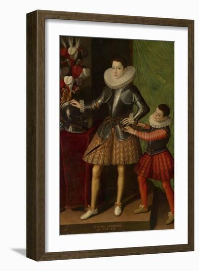 Giuliano Cesarini the Younger (1466-151), Aged 14, Ca 1586-Sofonisba Anguissola-Framed Giclee Print