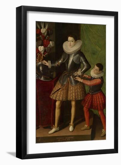 Giuliano Cesarini the Younger (1466-151), Aged 14, Ca 1586-Sofonisba Anguissola-Framed Giclee Print