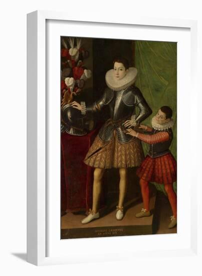 Giuliano Cesarini the Younger (1466-151), Aged 14, Ca 1586-Sofonisba Anguissola-Framed Giclee Print