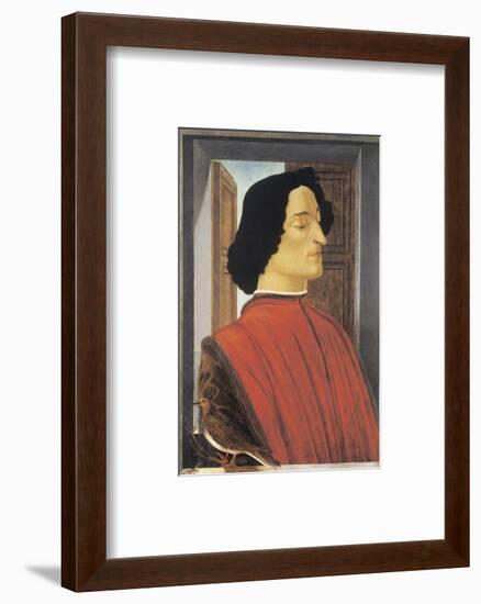 Giuliano de Medici-Sandro Botticelli-Framed Premium Giclee Print