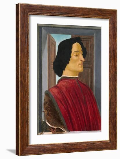 Giuliano De' Medici-Sandro Botticelli-Framed Giclee Print