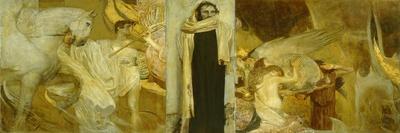 Pygmalion and Galatea, 1896-Giulio Bargellini-Framed Giclee Print