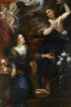 St. Catherine (Oil on Linen)-Giulio Cesare Procaccini-Framed Giclee Print