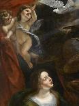 The Holy Family with St Catherine, c.1600-Giulio Cesare Procaccini-Giclee Print