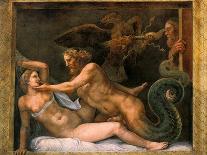 Jupiter and Olympia, 1526-1534-Giulio Romano-Giclee Print