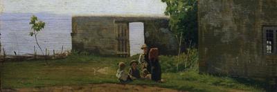 Children in Castiglioncello, 1862-1863-Giuseppe Abbati-Giclee Print