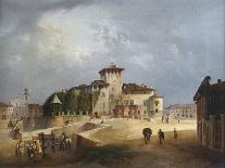 The Fortress of San Vitale in Fontanellato-Giuseppe Alinovi-Framed Giclee Print