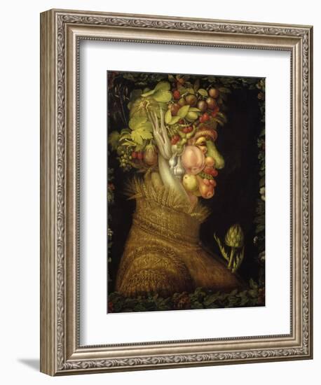 Giuseppe Arcimboldo, Summer, 1573-Giuseppe Arcimboldo-Framed Art Print