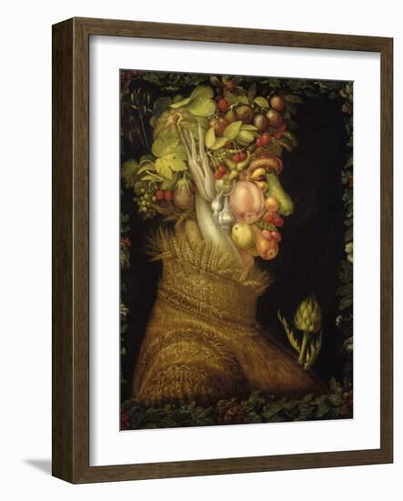 Giuseppe Arcimboldo, Summer, 1573-Giuseppe Arcimboldo-Framed Art Print