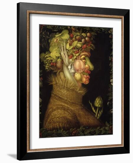 Giuseppe Arcimboldo, Summer, 1573-Giuseppe Arcimboldo-Framed Art Print