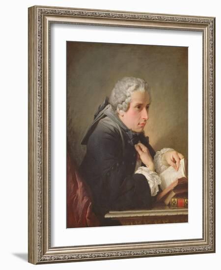 Giuseppe Baretti, 1745 (Oil on Canvas)-Pierre Subleyras-Framed Giclee Print