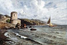 A view of the Bay of Naples-Giuseppe Carelli-Giclee Print