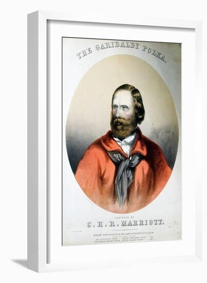 Giuseppe Garibaldi, Italian Patriot, C1864-null-Framed Giclee Print