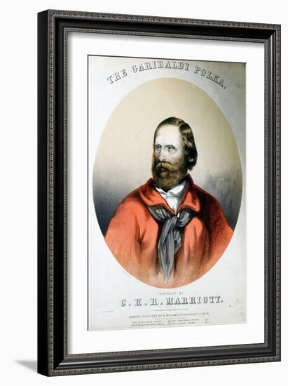 Giuseppe Garibaldi, Italian Patriot, C1864-null-Framed Giclee Print