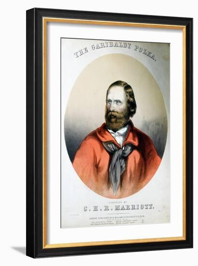 Giuseppe Garibaldi, Italian Patriot, C1864-null-Framed Giclee Print