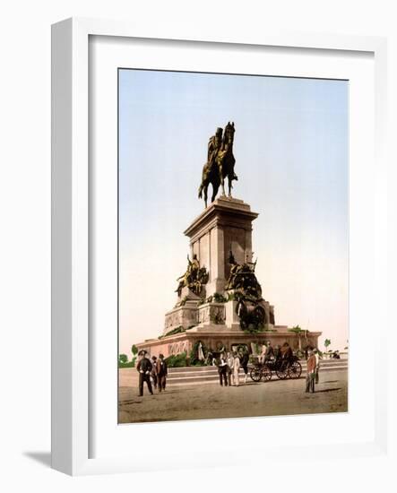 Giuseppe Garibaldi Monument, 1890s-Science Source-Framed Giclee Print