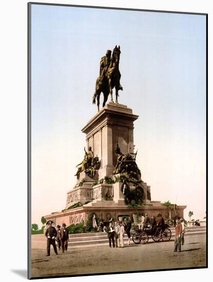 Giuseppe Garibaldi Monument, 1890s-Science Source-Mounted Giclee Print