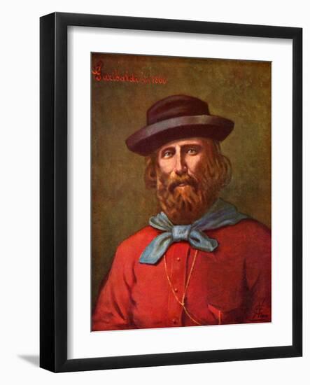 Giuseppe Garibaldi-Tancredi Scarpelli-Framed Giclee Print