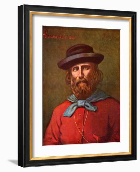 Giuseppe Garibaldi-Tancredi Scarpelli-Framed Giclee Print