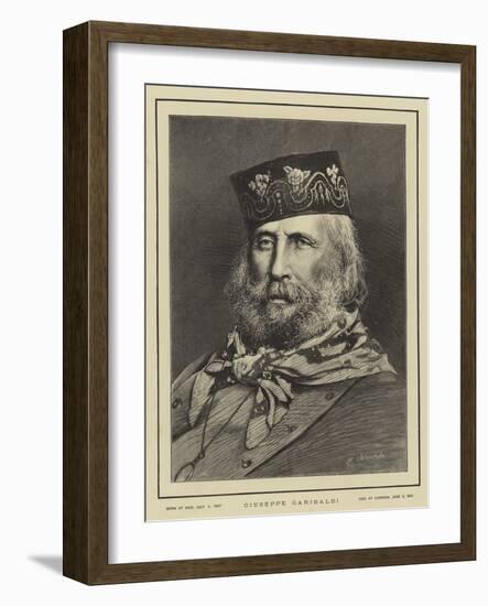 Giuseppe Garibaldi-null-Framed Giclee Print