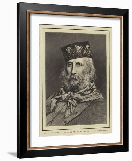 Giuseppe Garibaldi-null-Framed Giclee Print